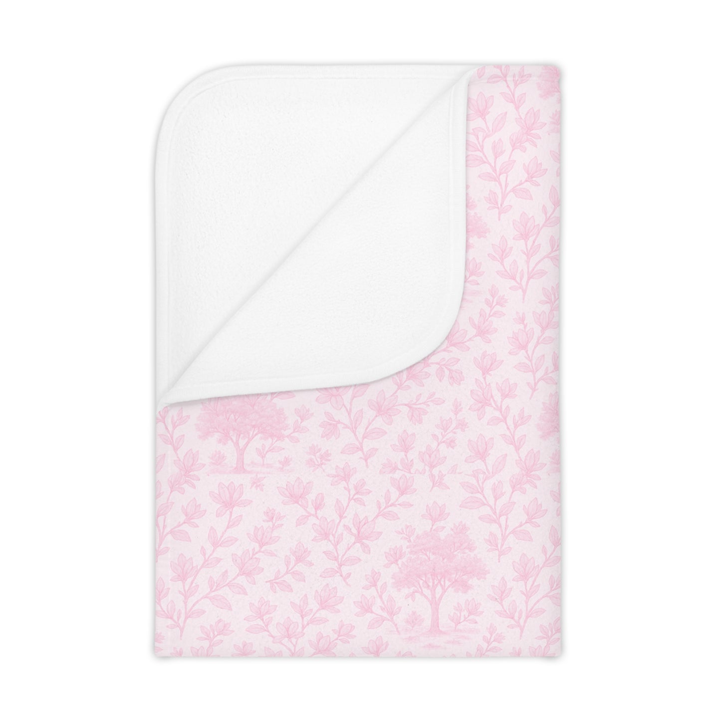 Toddler Blanket White 30" × 40"