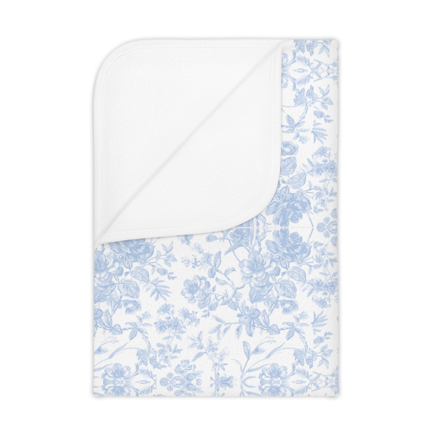 Toddler Blanket White 30" × 40"