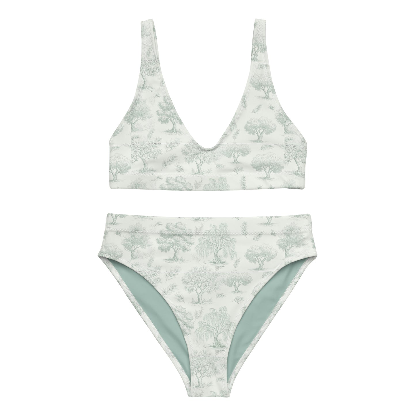 High-Waisted Bikini Olive
