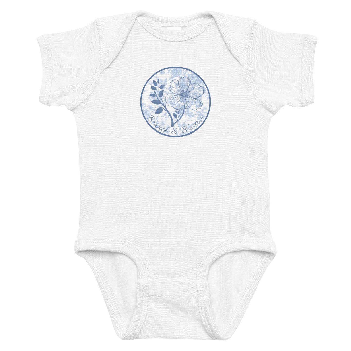 Infant bodysuit Hydrangea