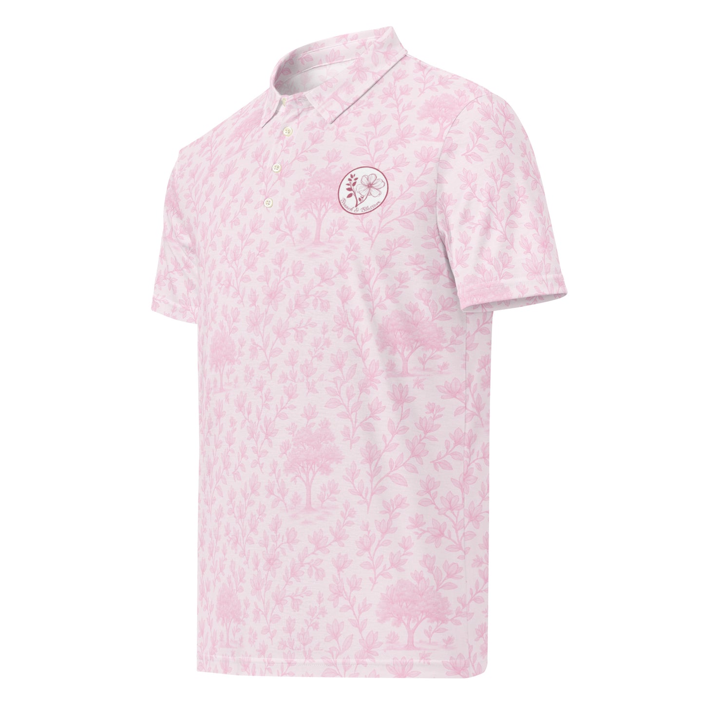 Men’s slim fit polo printed Magnolia