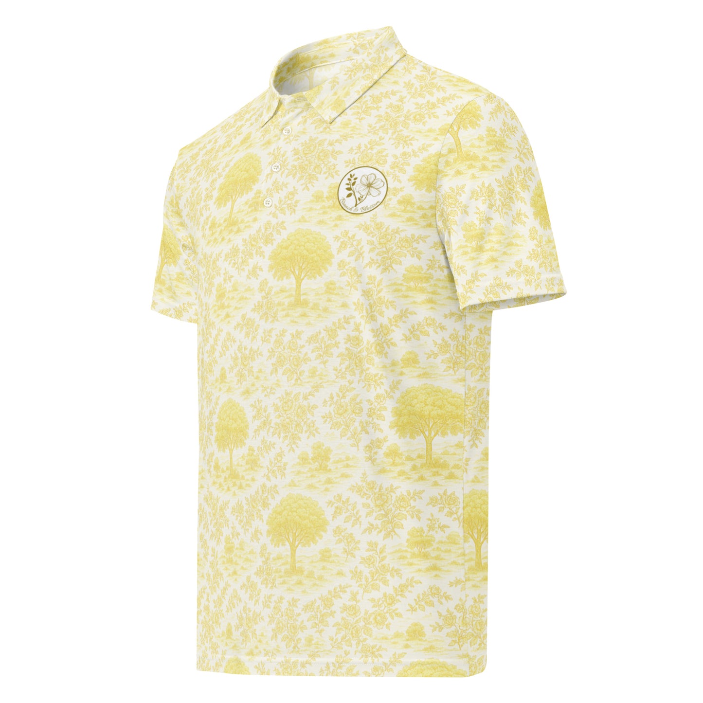 Men’s slim fit polo printed Araguaney