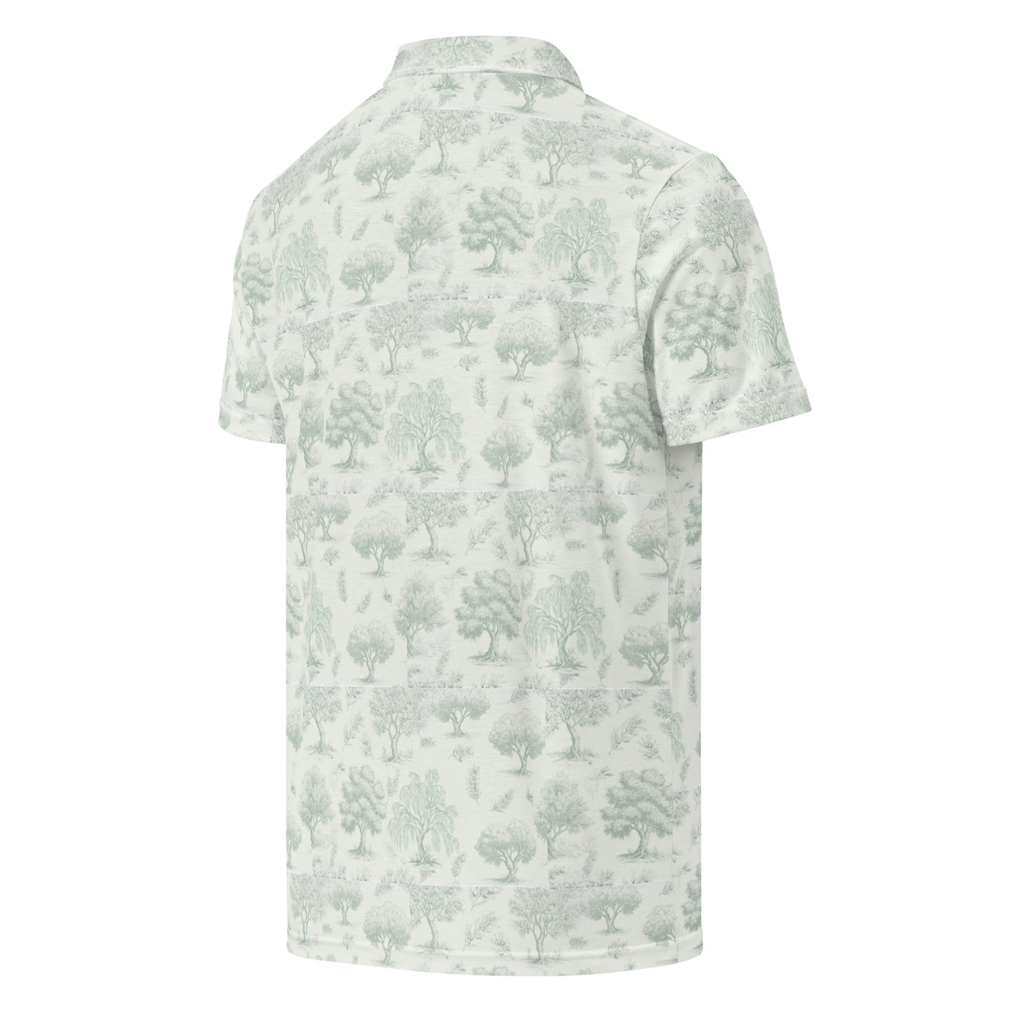 Men’s slim fit polo printed