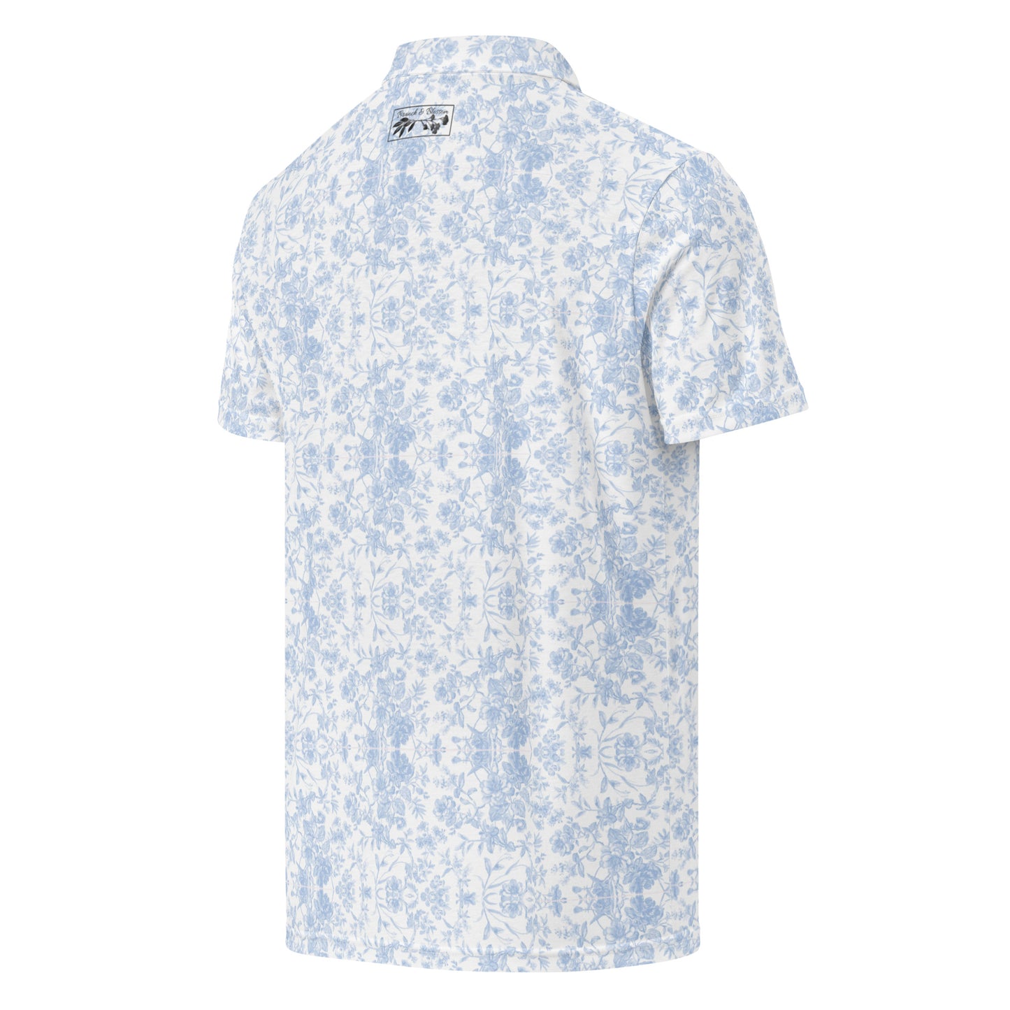 Men’s slim fit polo printed