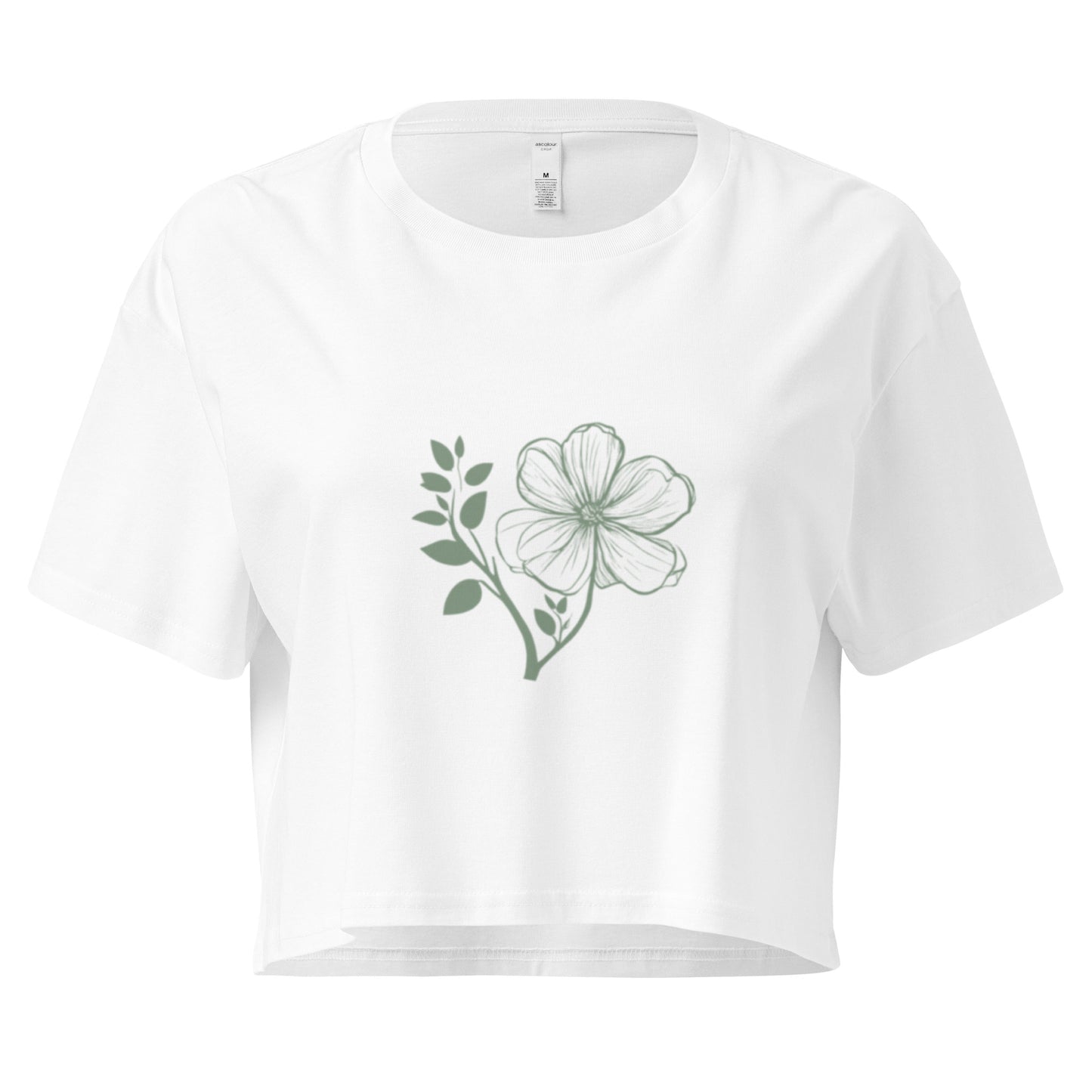 Women’s crop top Olive