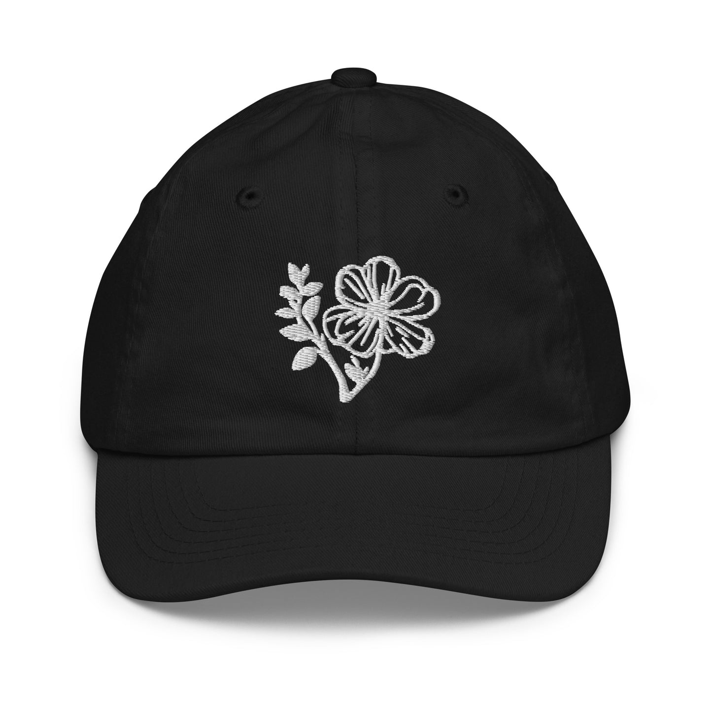 Youth baseball cap Black