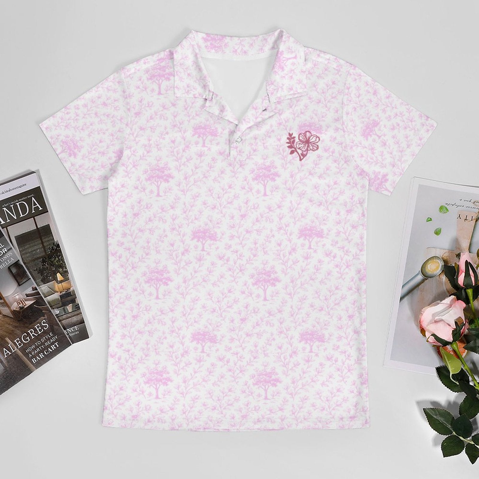 POLO for Kids J62T (All-Over Printing) Magnolia