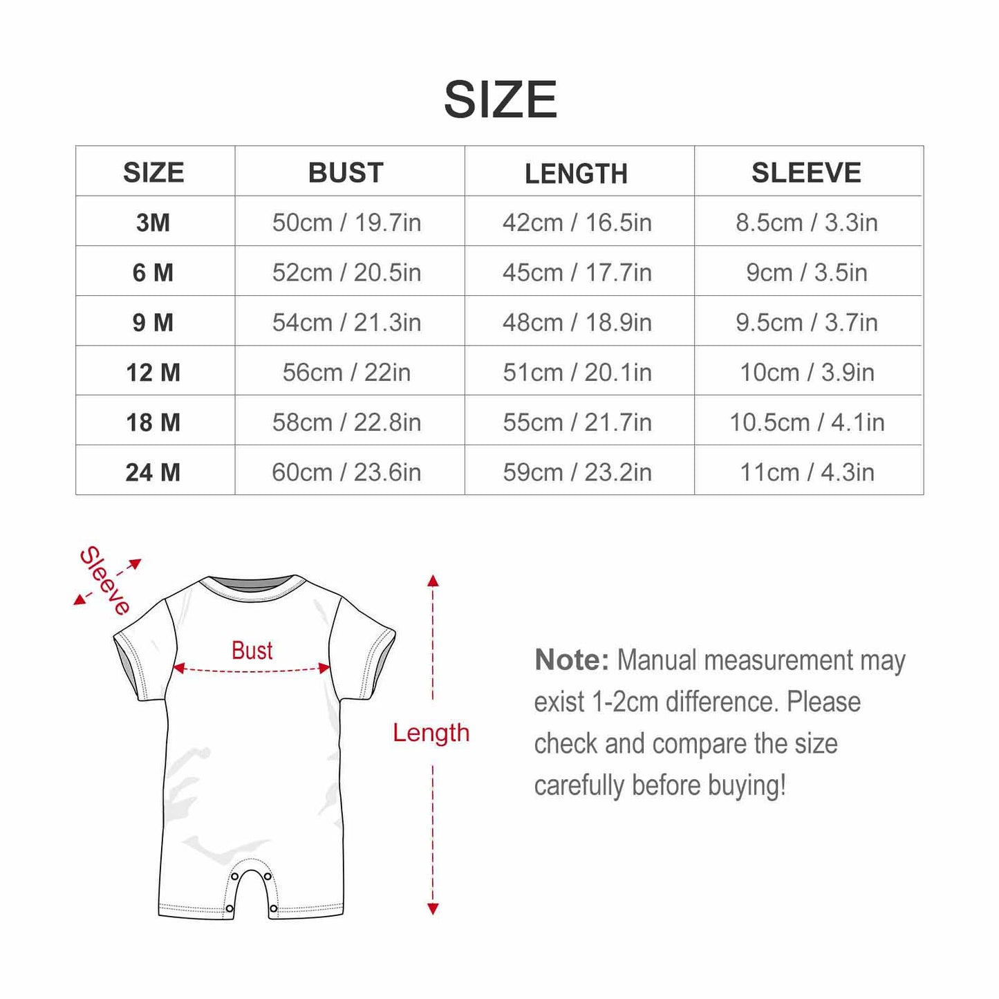Baby Short Sleeve Romper