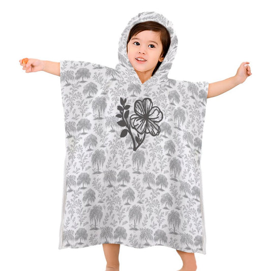 Hooded Towel for Kids (All-Over Printing) One size Willow