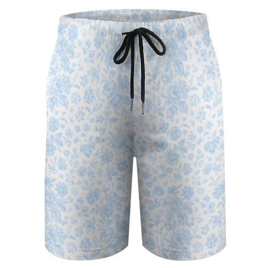 Kid's beach pants Swim Trunks Hydrangea White