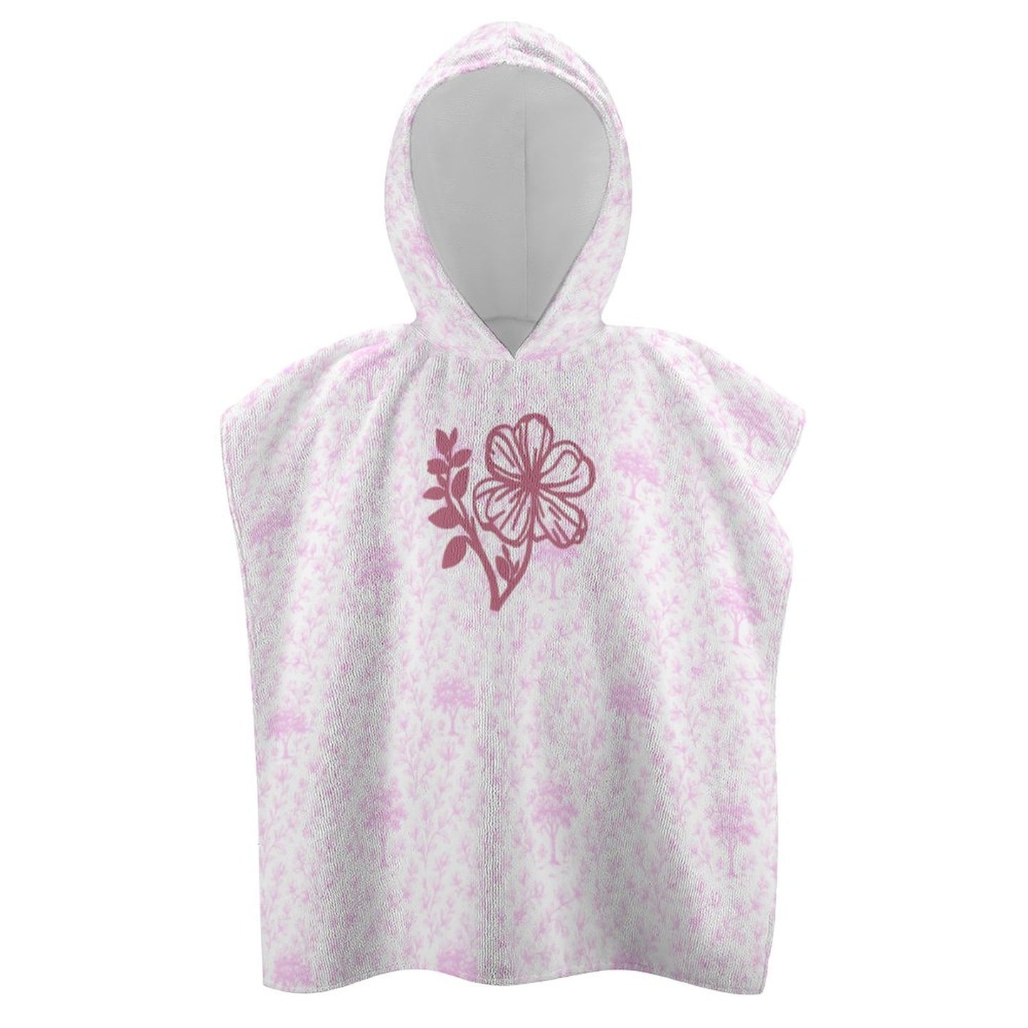 Hooded Towel for Kids (All-Over Printing) Magnolia
