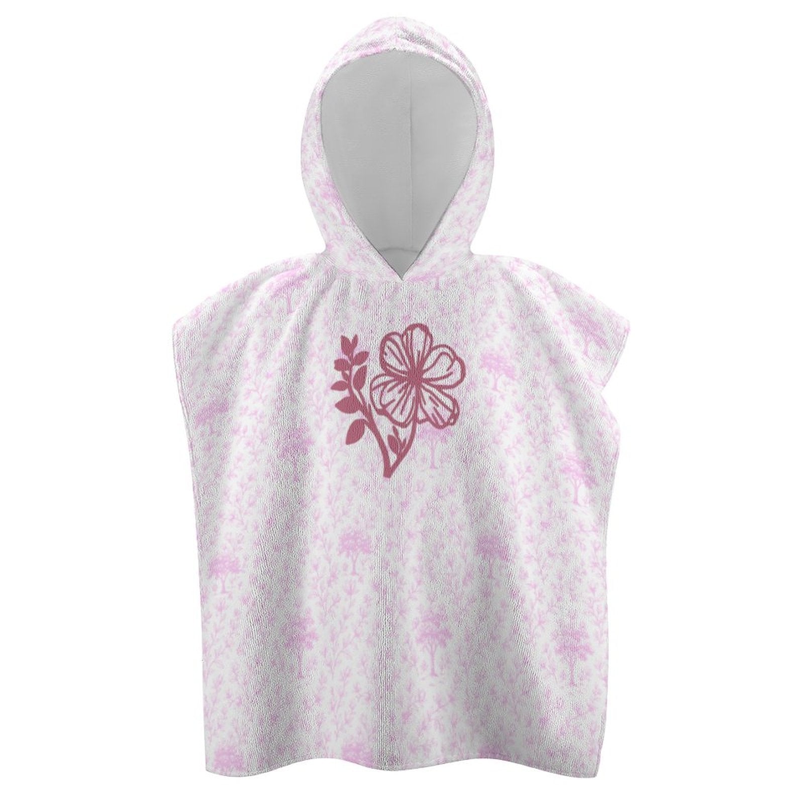 Hooded Towel for Kids (All-Over Printing) Magnolia