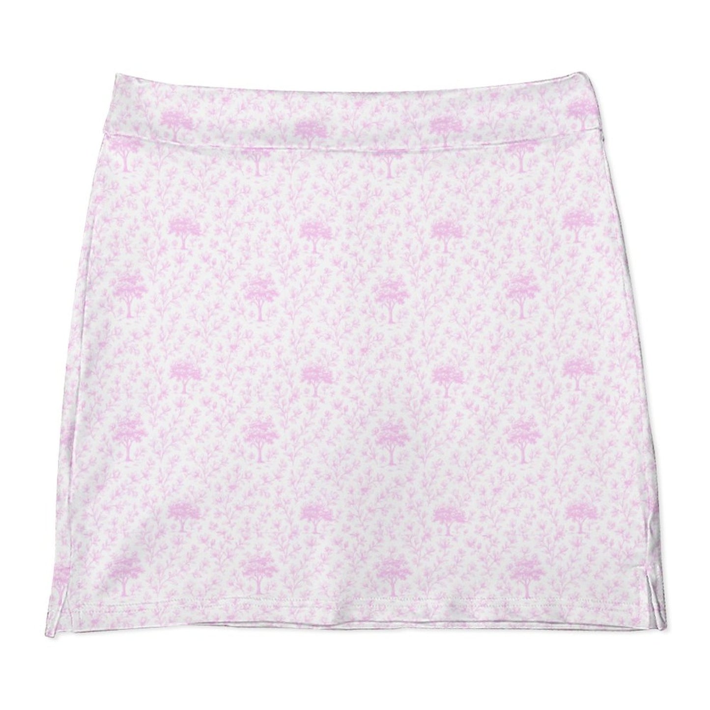 Anti-peep Skort with Pocket Magnolia