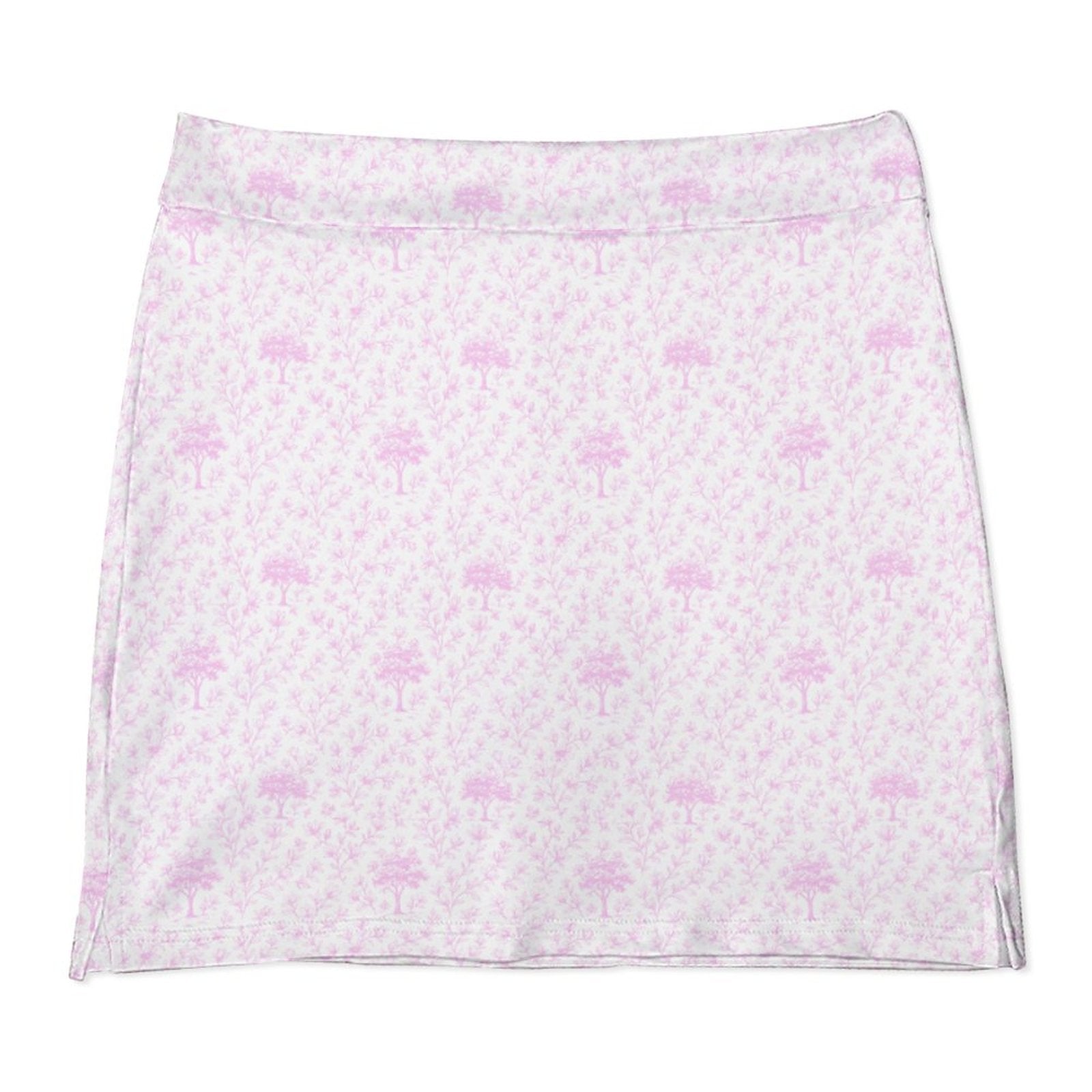 Anti-peep Skort with Pocket Magnolia