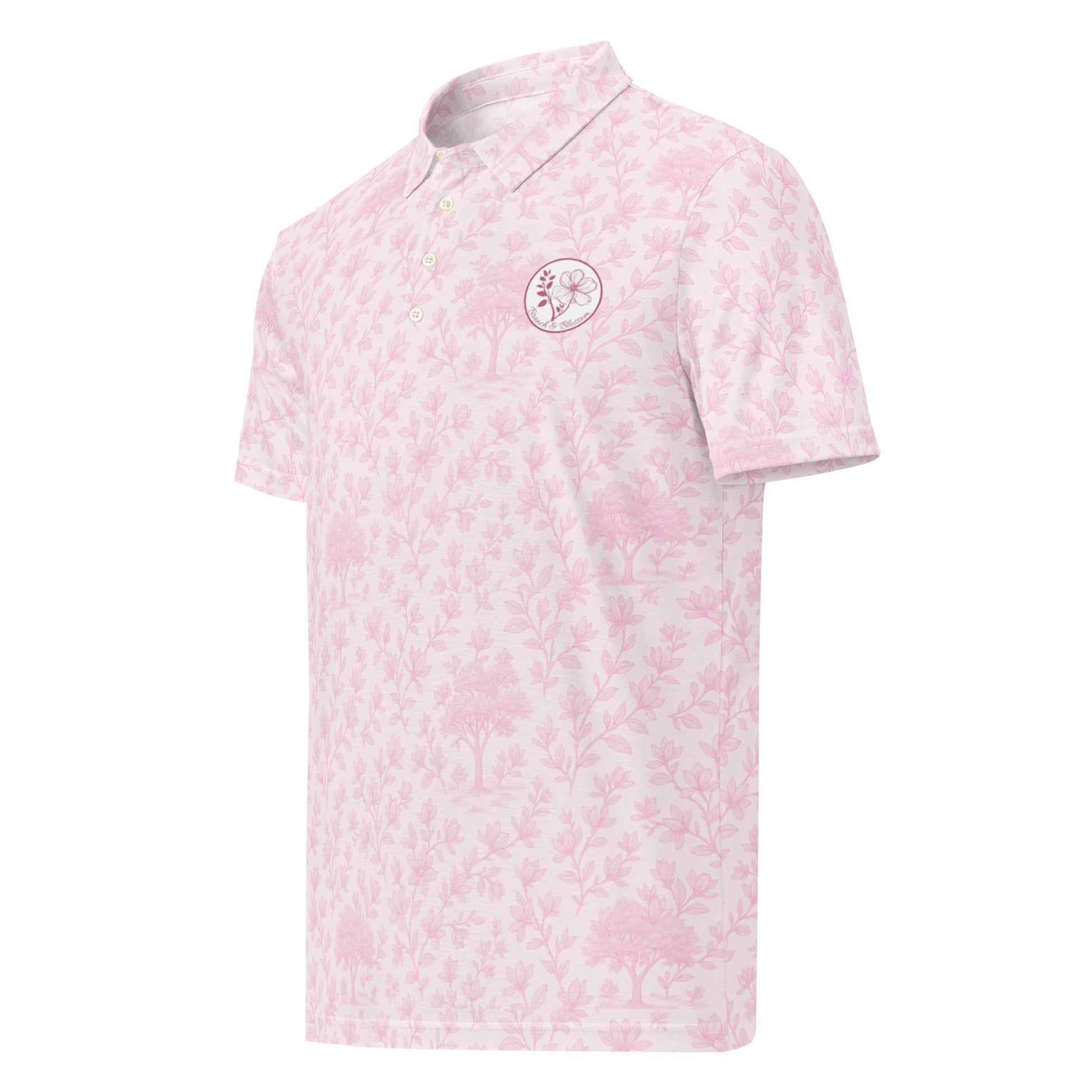 Men’s slim fit polo printed Magnolia