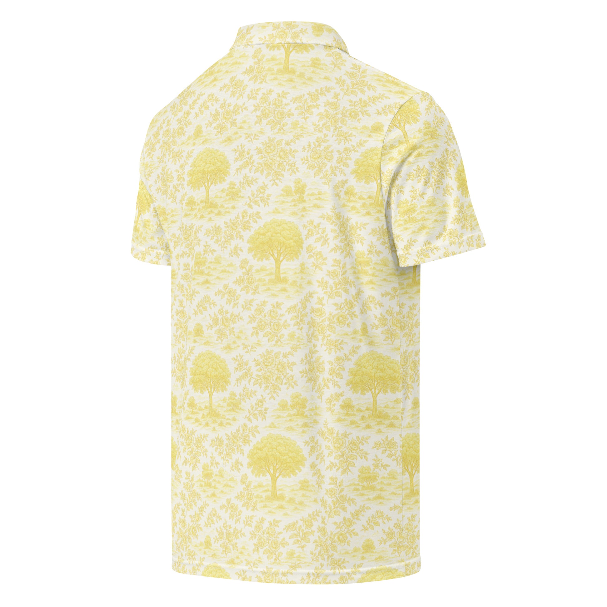 Men’s slim fit polo printed