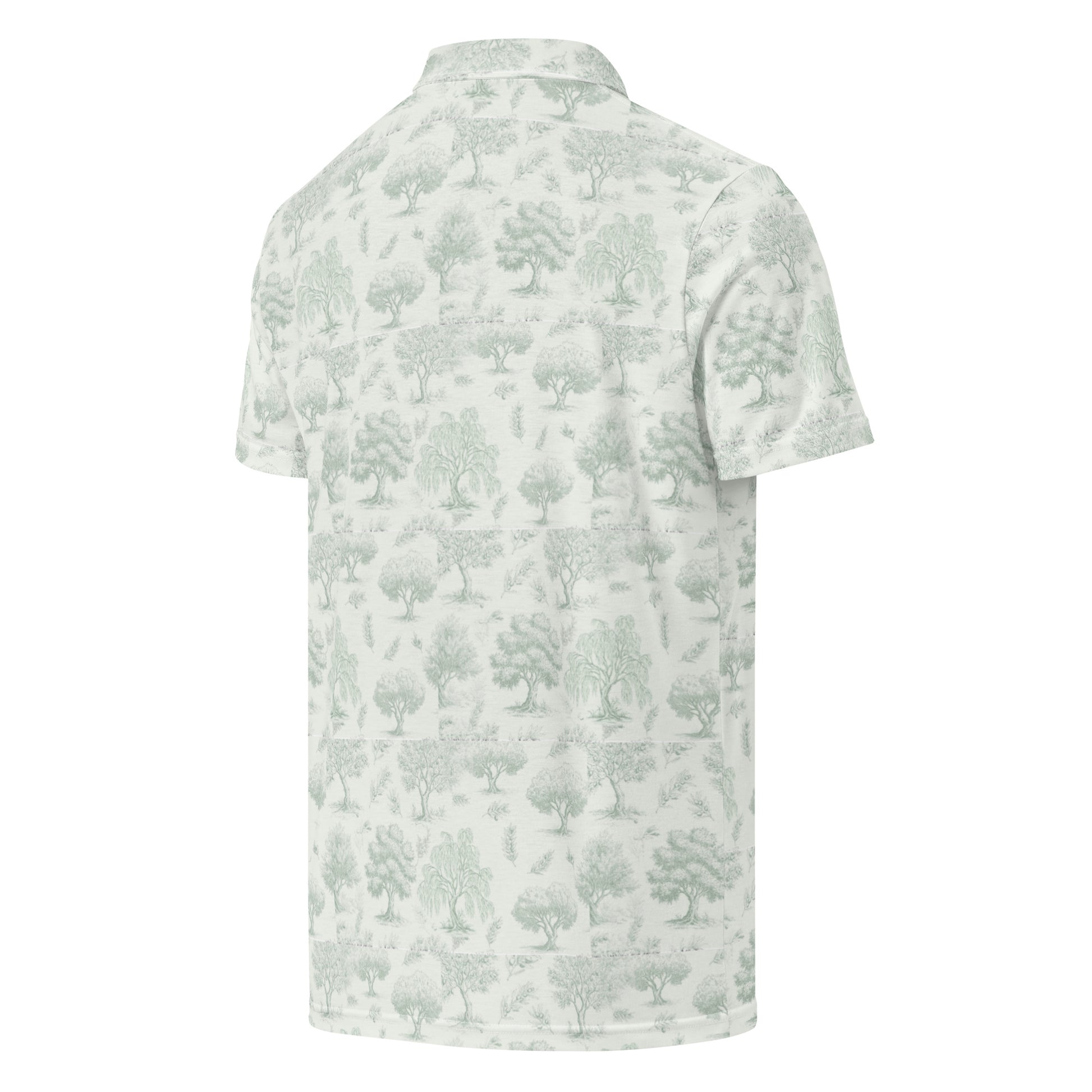 Men’s slim fit polo printed